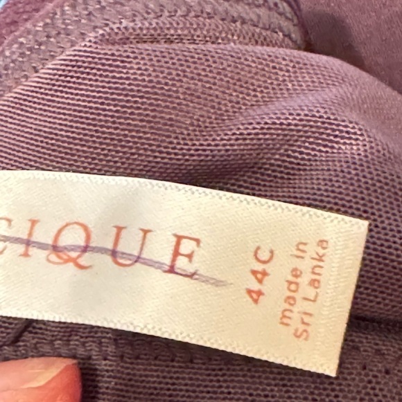 Cacique Lightly Lined Full Coverage 44C NWOT - Picture 6 of 7